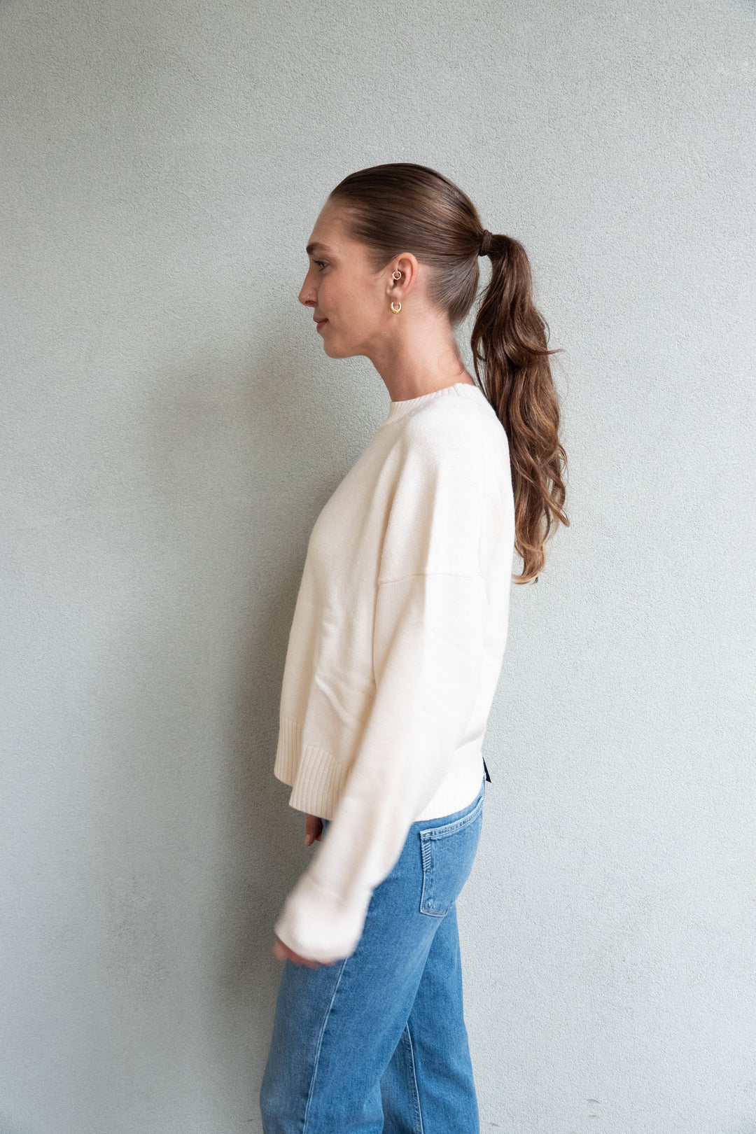 Lexi Pullover - Cream