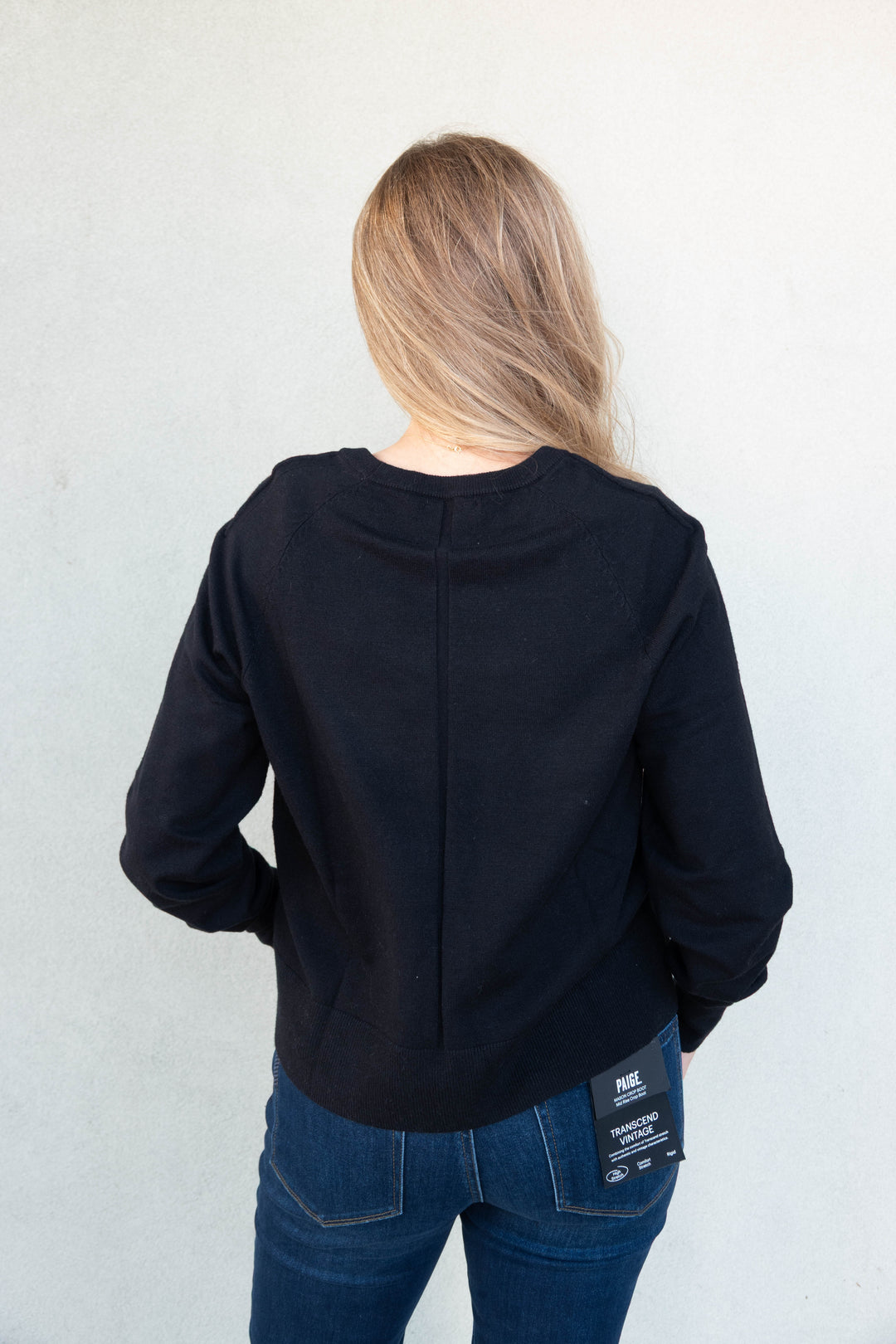 Otis Crew Neck Sweater - Black