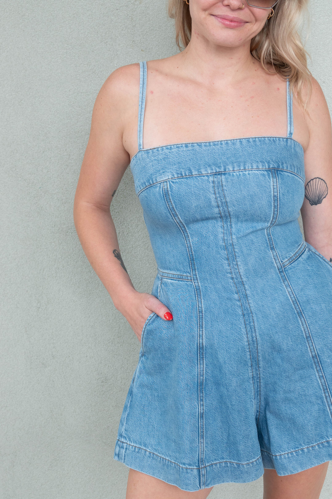 Pippa Romper - Sun Valley