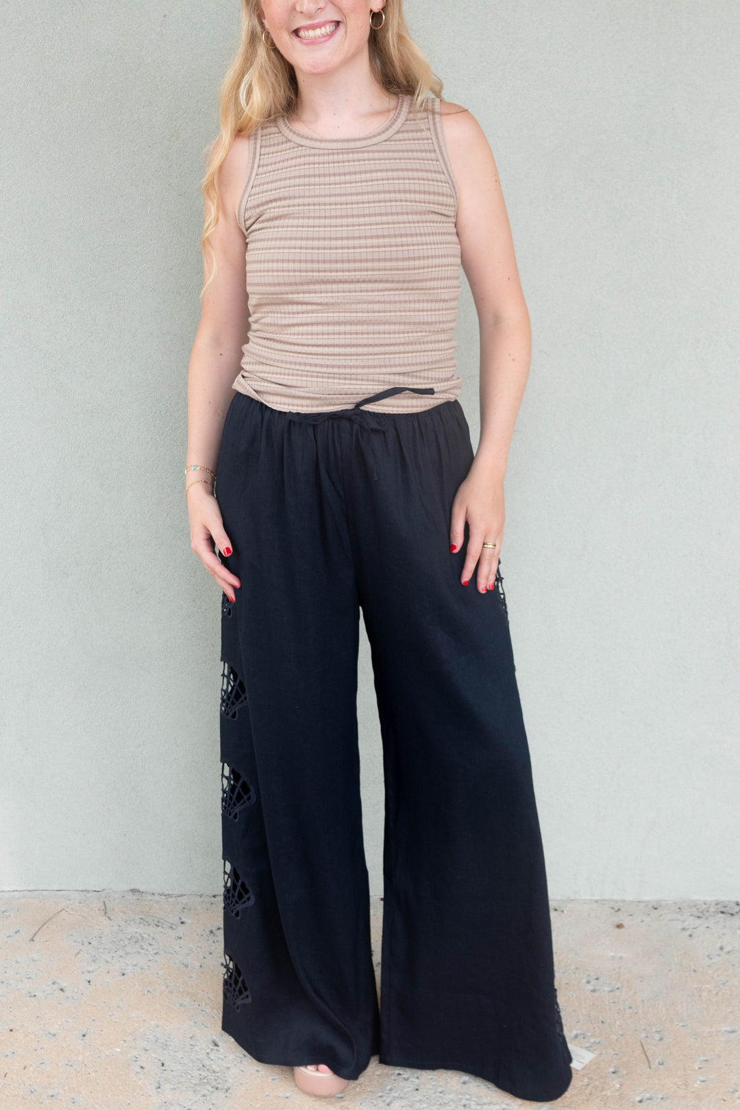 Shelly Pant - Navy