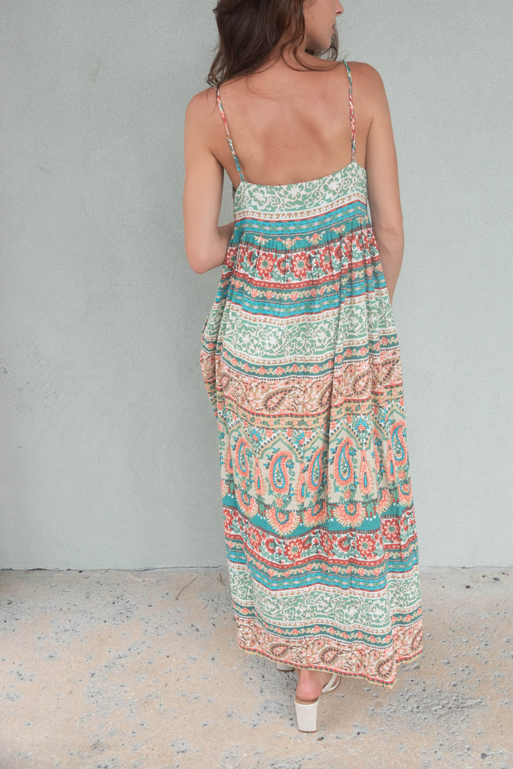 Print Maxi Dress - Multi