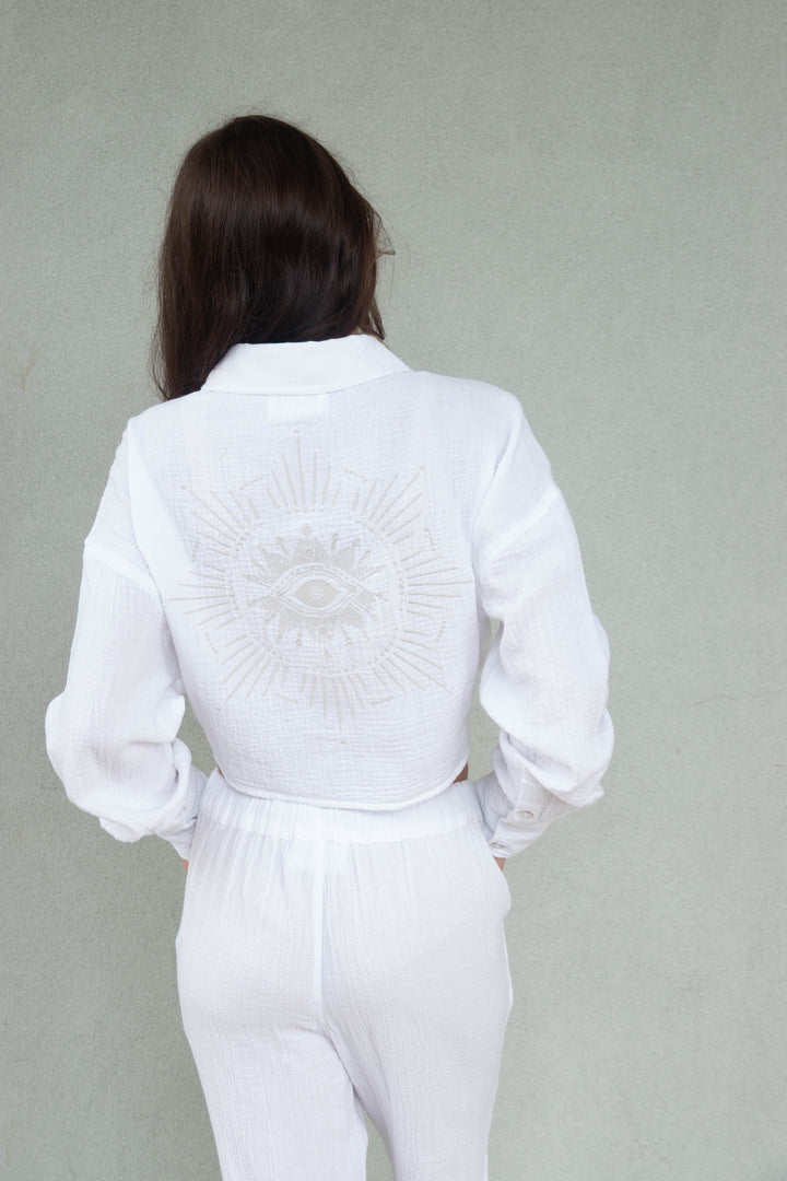 Inner Gaze Willow Shirt - White