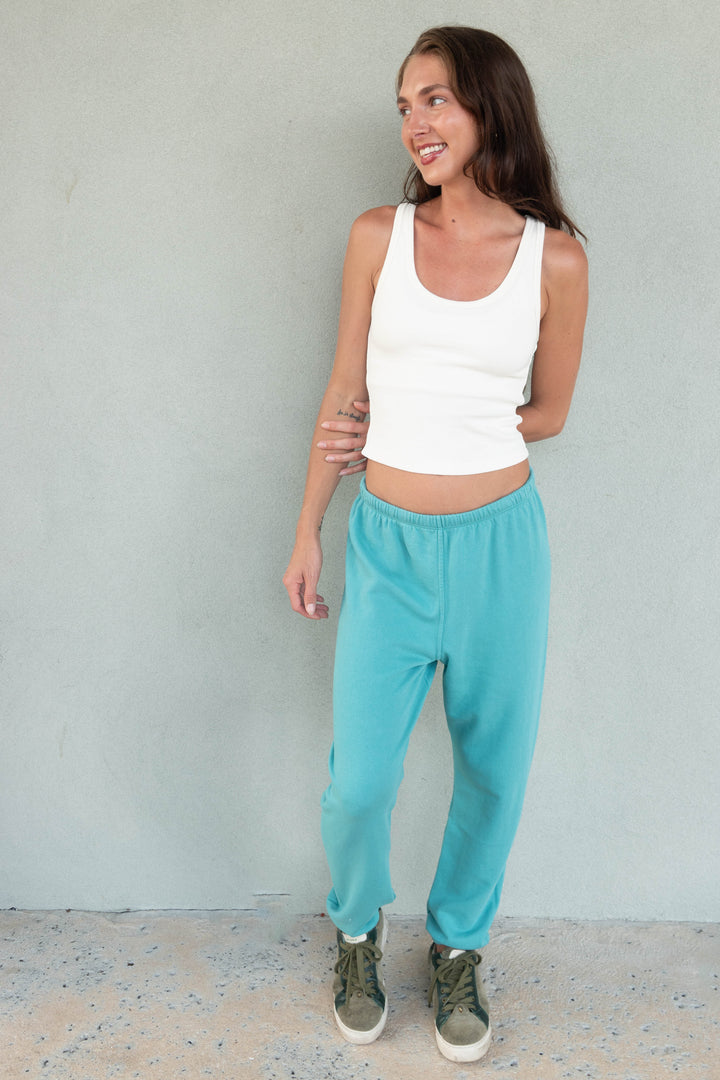 Johnny Jogger - Teal Blue