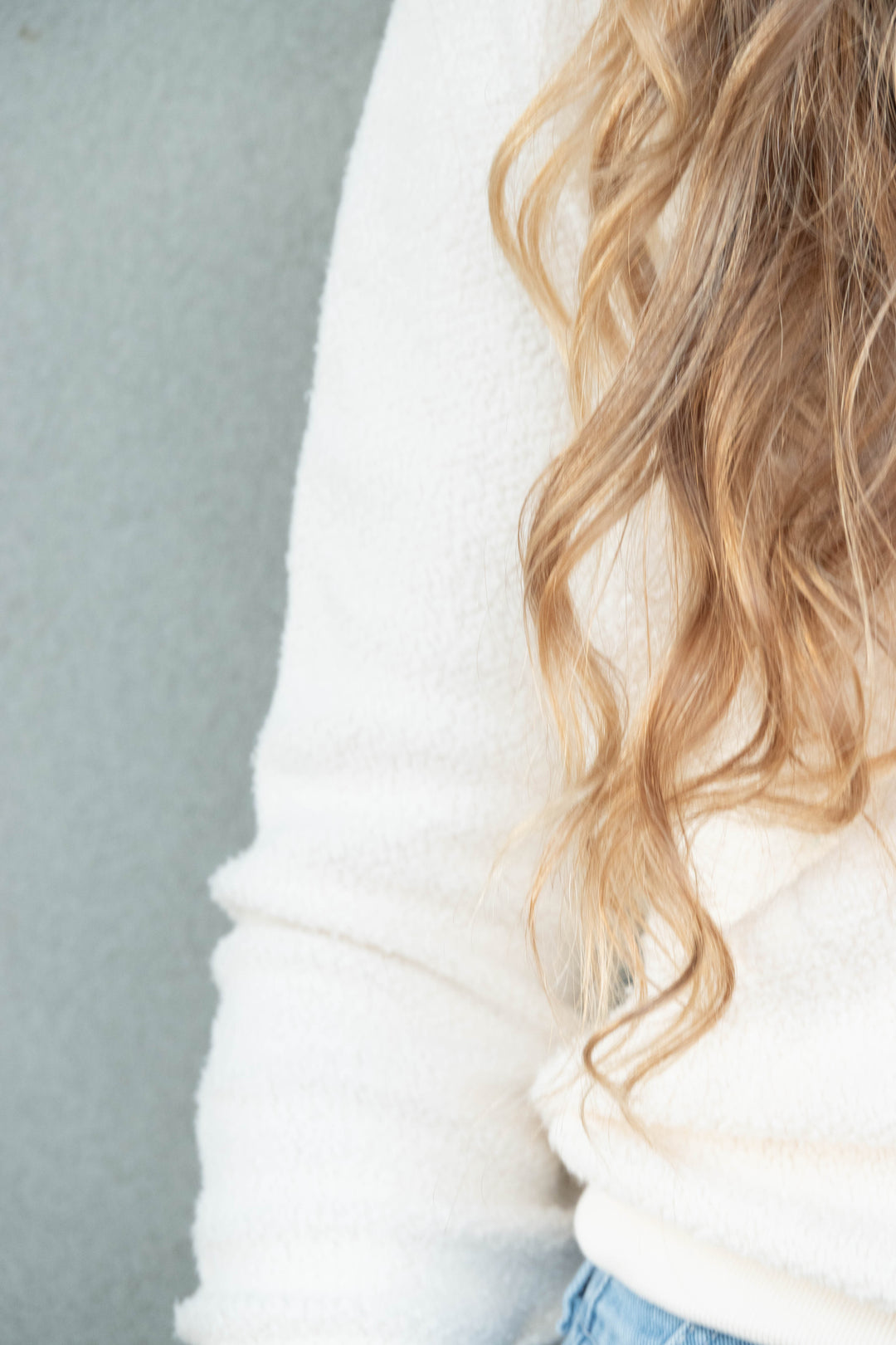 Ziggy Inside Out Sweatshirt - Bright Ivory