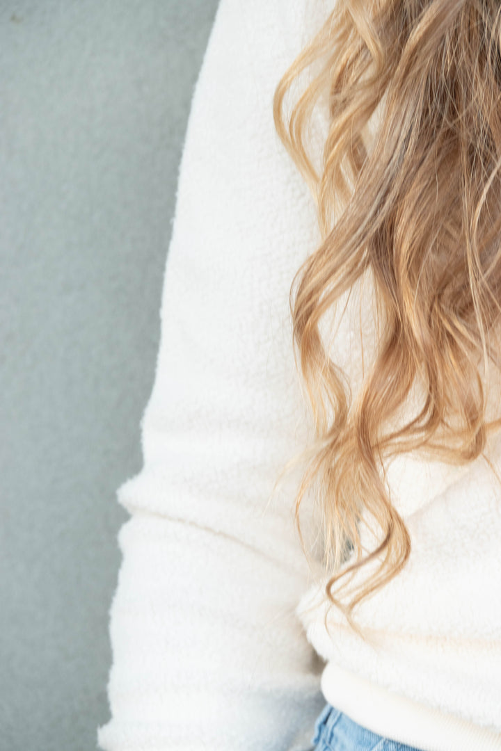 Ziggy Inside Out Sweatshirt - Bright Ivory