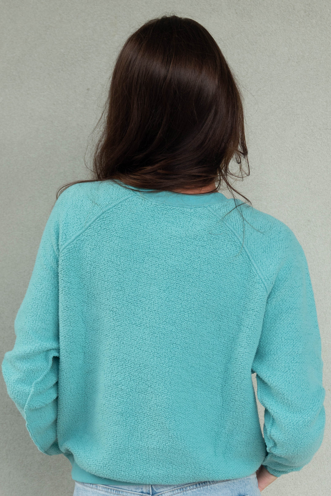 Ziggy Inside Out Sweatshirt - Teal Blue