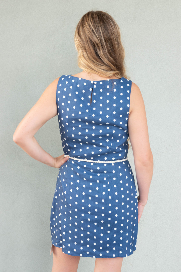 Vera Dress - Harbour Dot