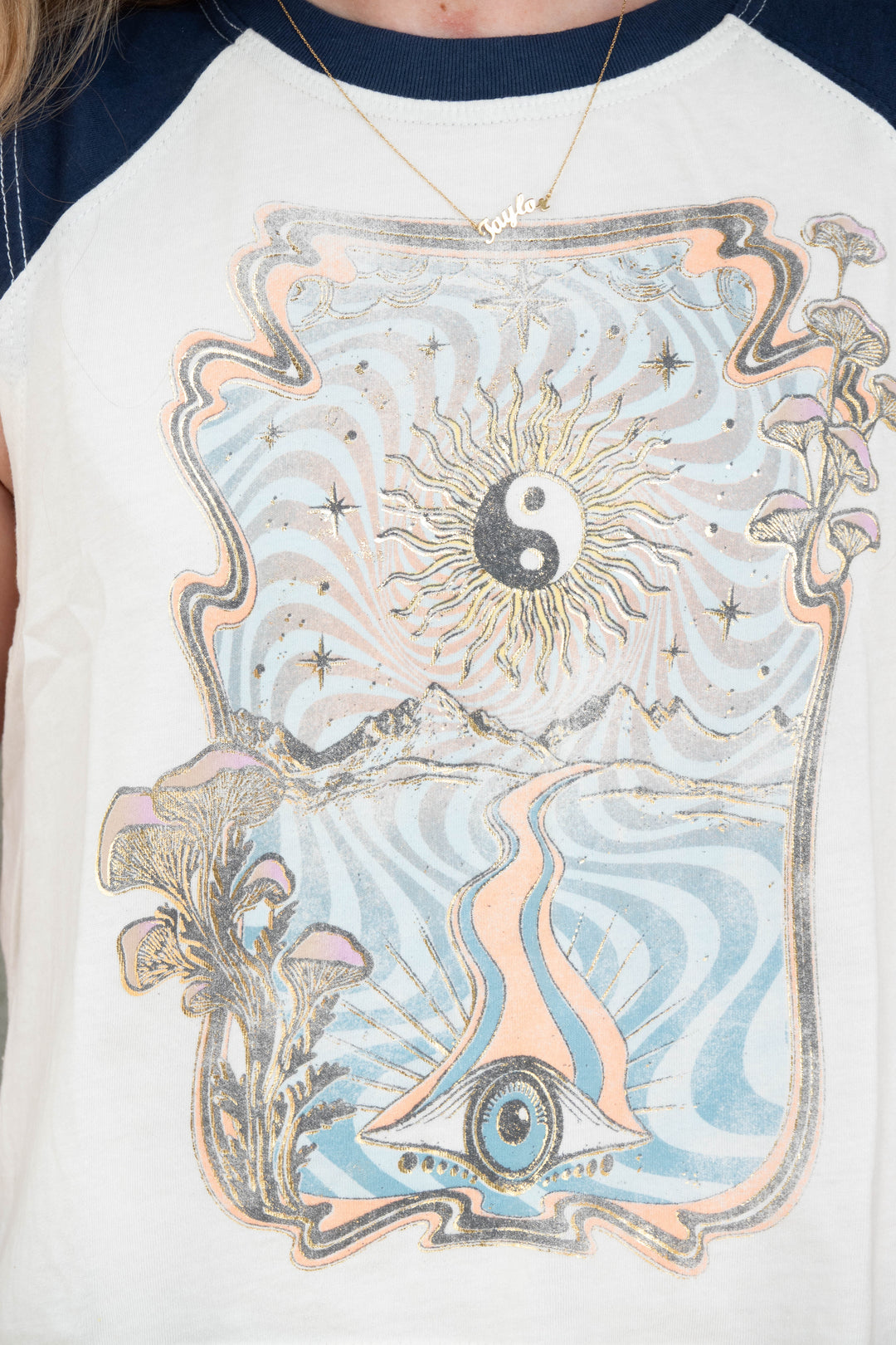 Cosmic Mirage Rally Tank - Vintage White