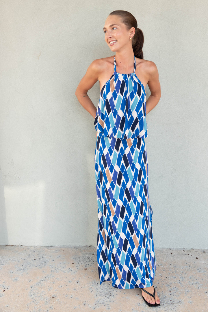 Halter Maxi Dress - Delaney