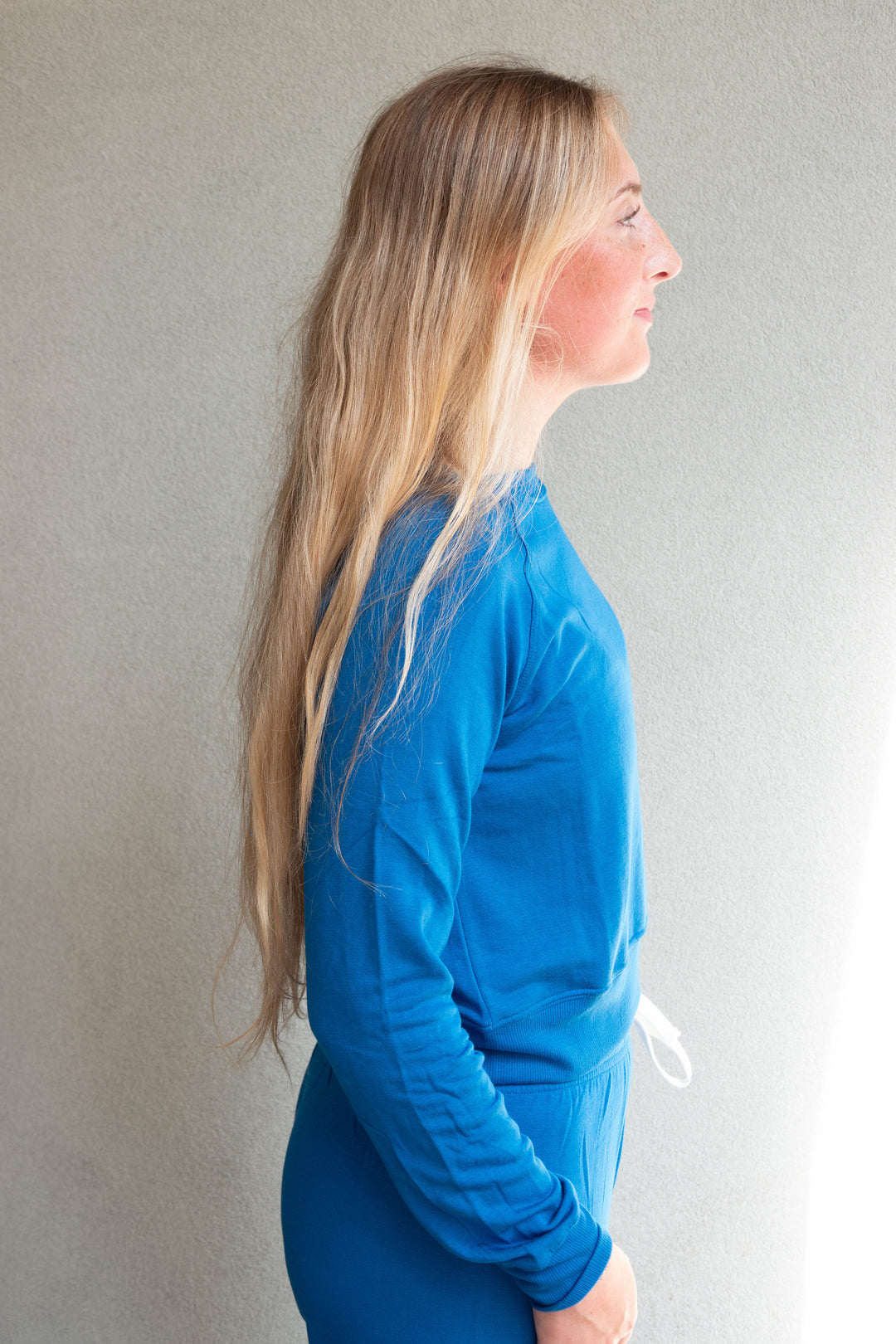 Brooks Fleece Sweatshirt - Classic Blue