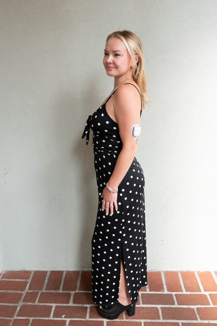Front Tie Midi Dress - Lolita