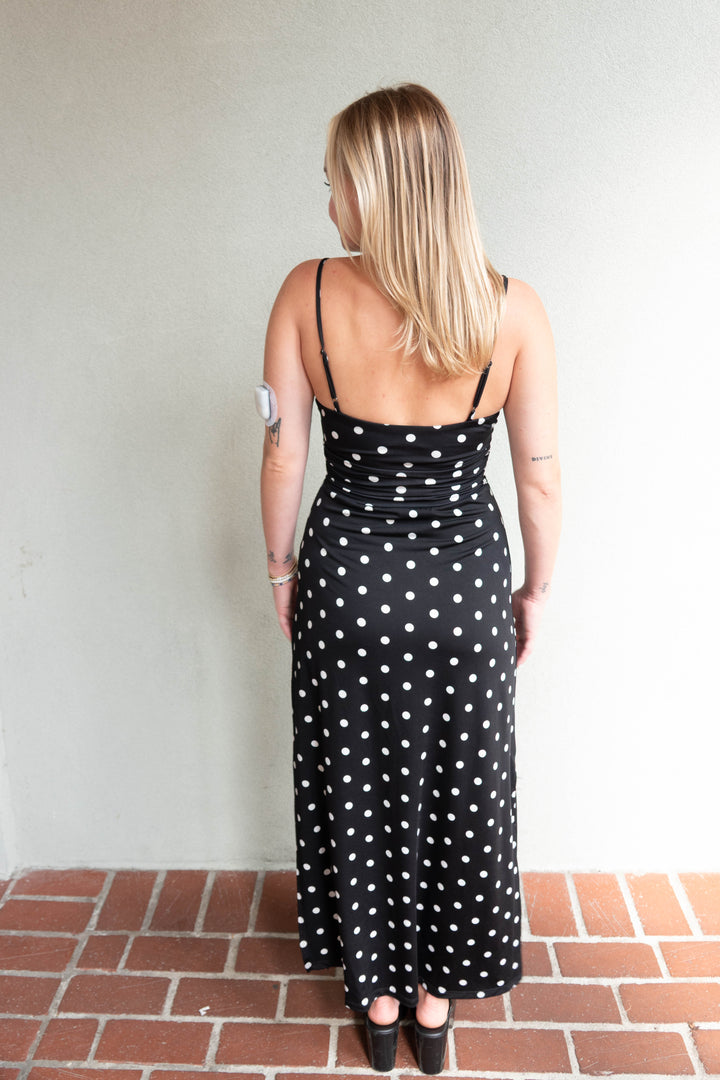 Front Tie Midi Dress - Lolita