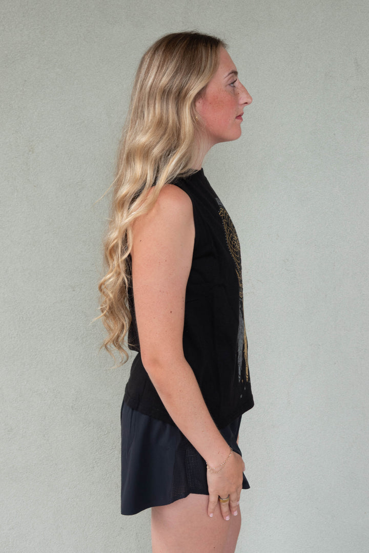 Dream Weaver Vibe Tank - Black