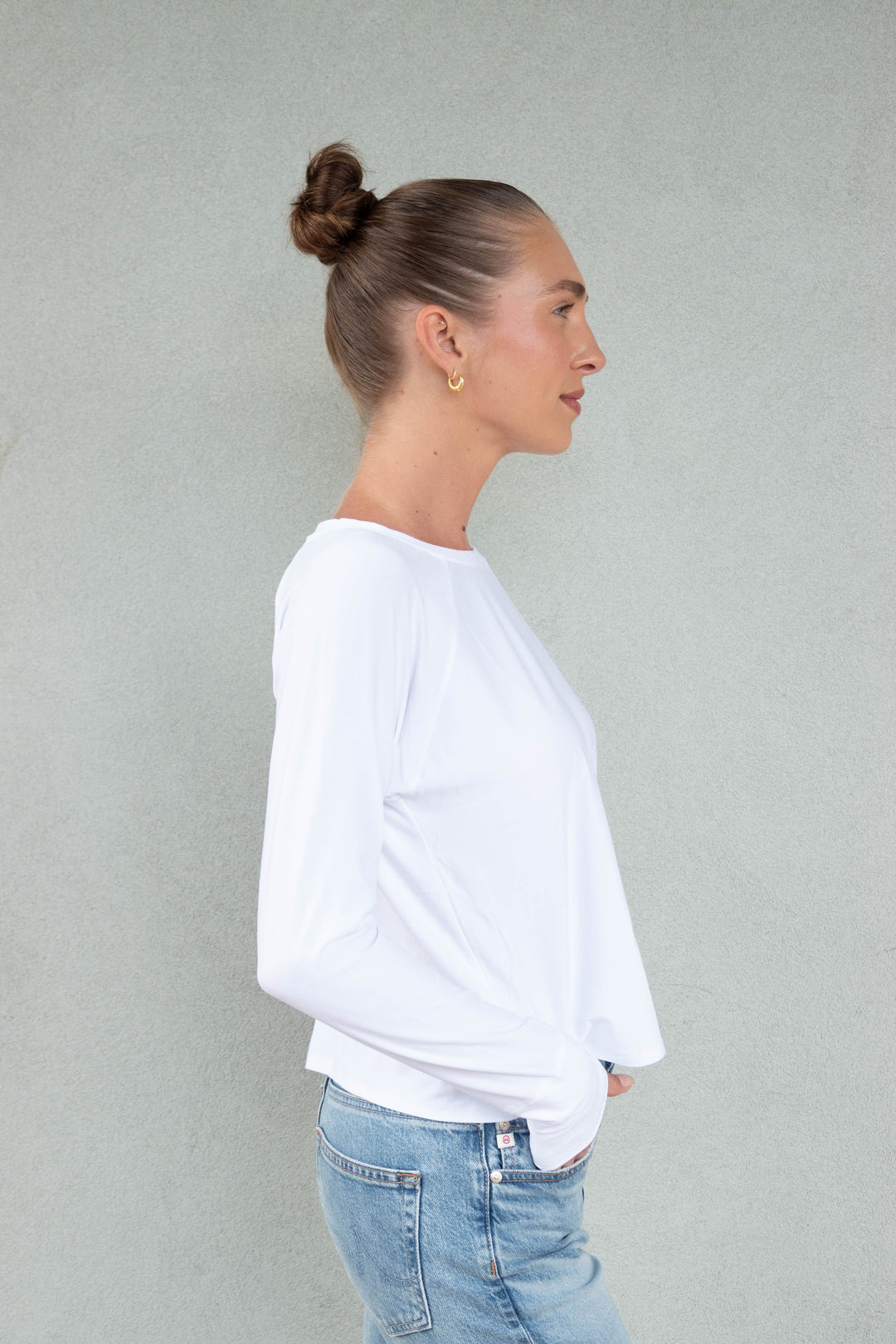 Featherweight Daydreamer Pullover - Cloud White