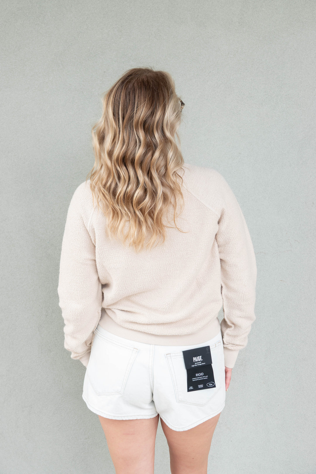 Ziggy Inside Out Sweatshirt - Whitecap Grey