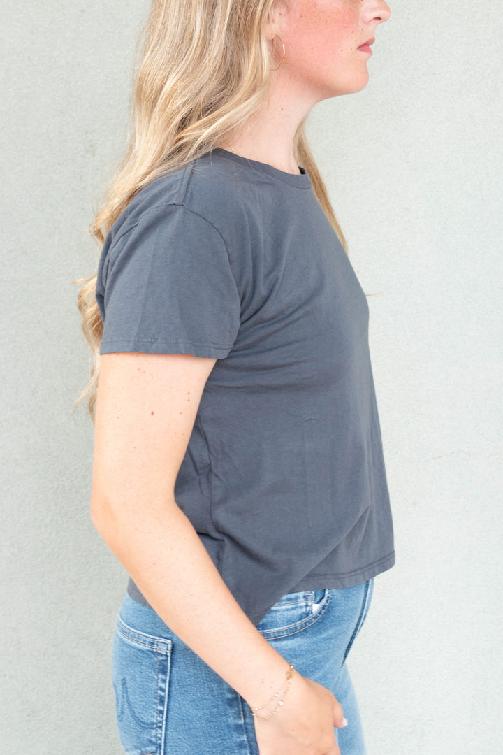 Harley Boxy Crew Tee - Turbulance