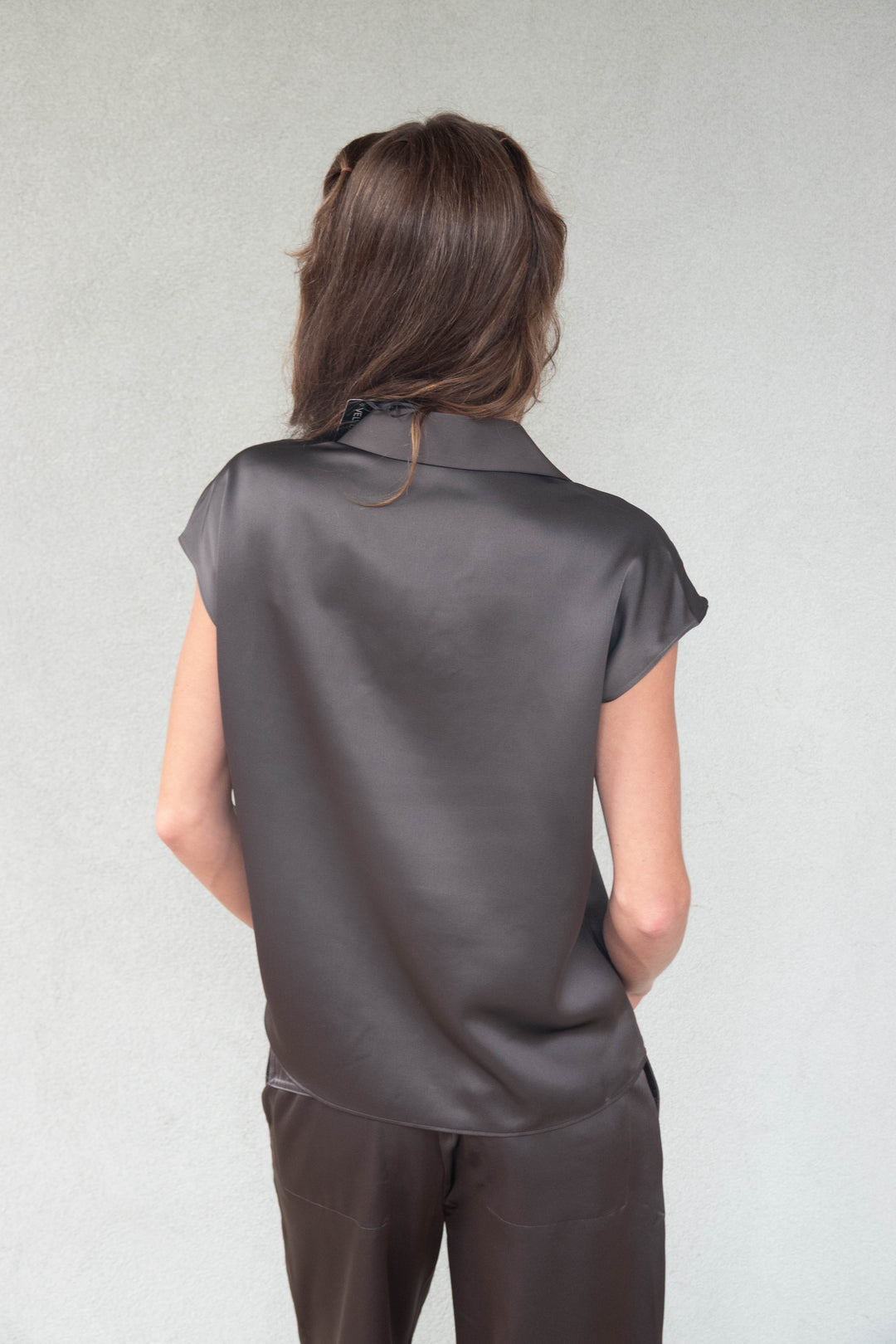 Camelia Blouse - Bronze Olive