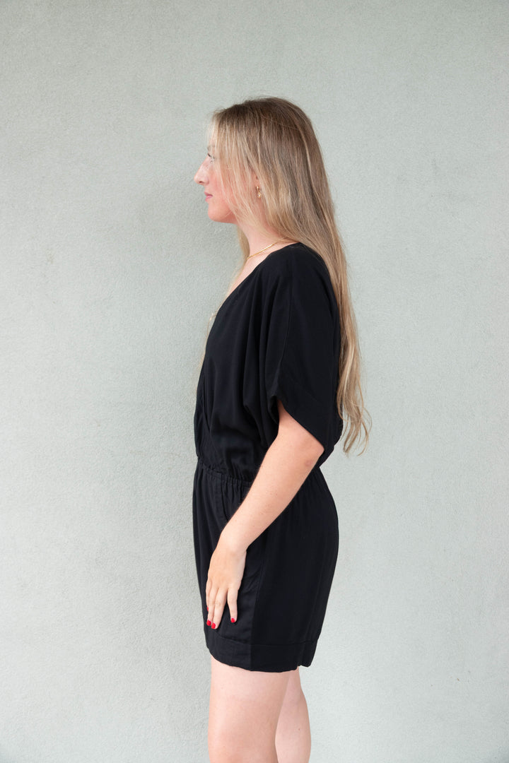 Wailea Romper - Black