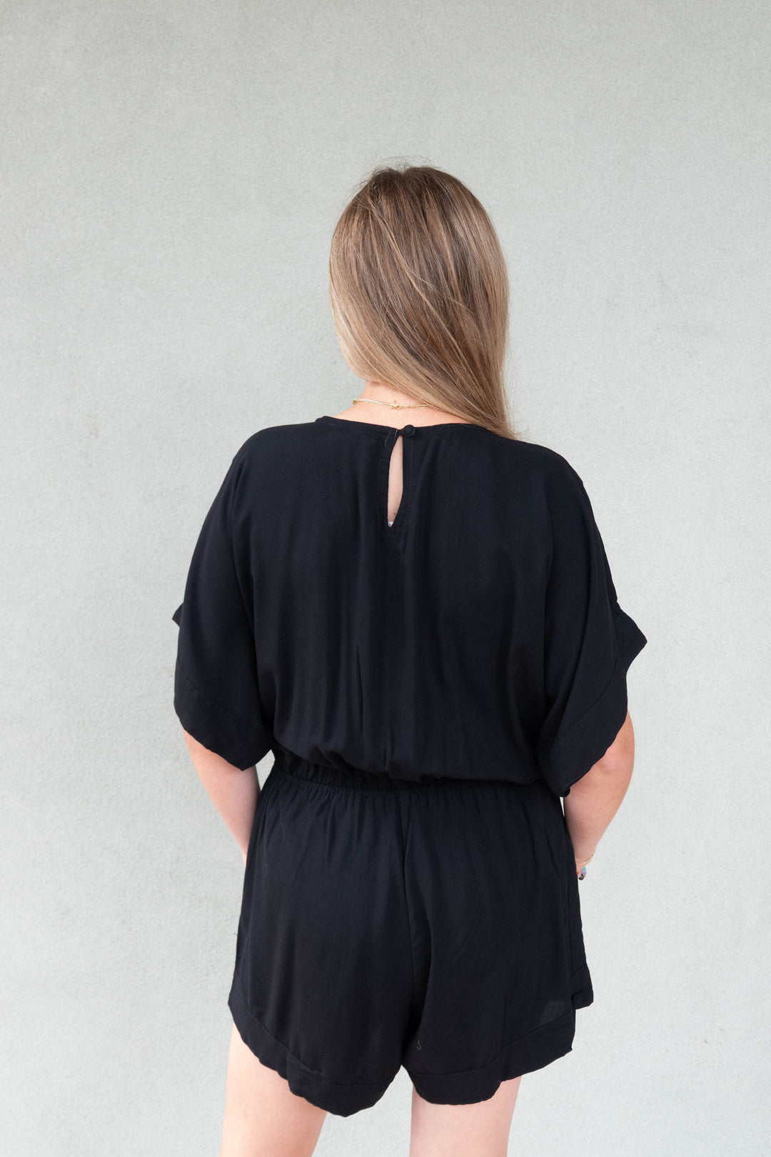 Wailea Romper - Black