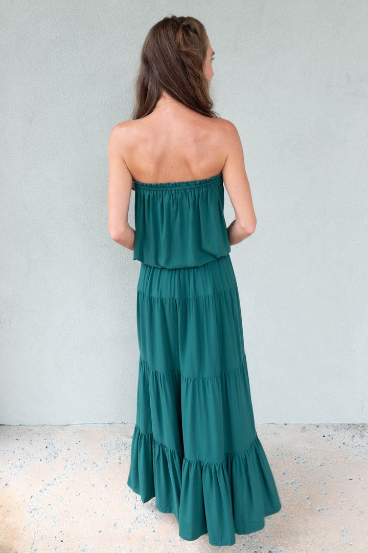 Belle Maxi Skirt - Green