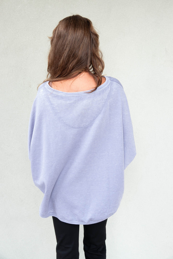 Led ZeppelinOversized Sweatshirt - Blue Granite