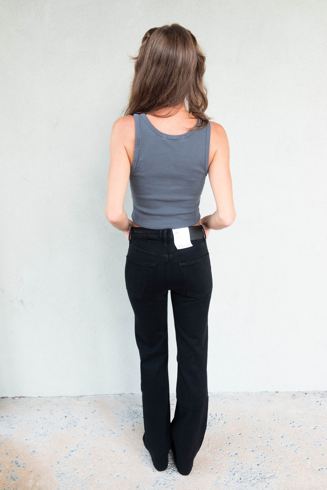 Lilah 32.5" High Rise Bootcut - Plush Black
