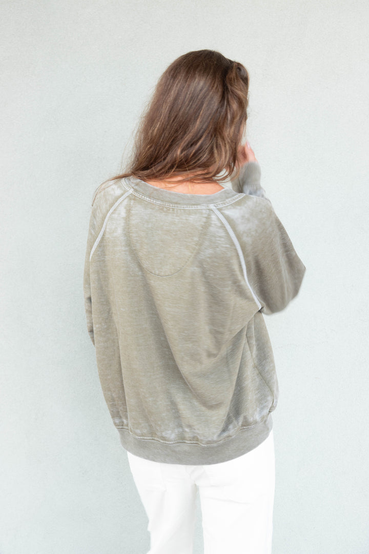Coordinator of the Shit Show Sweatshirt - Olive