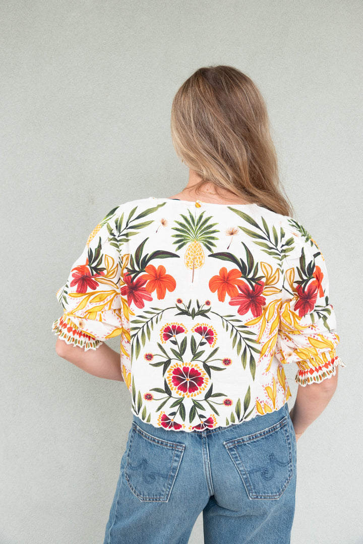 Georgie Top - Solstice Garden