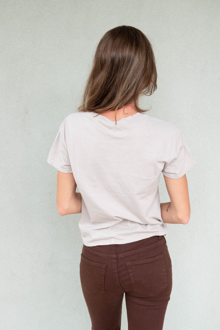 Harley Boxy Crew Tee - Cloud Gray