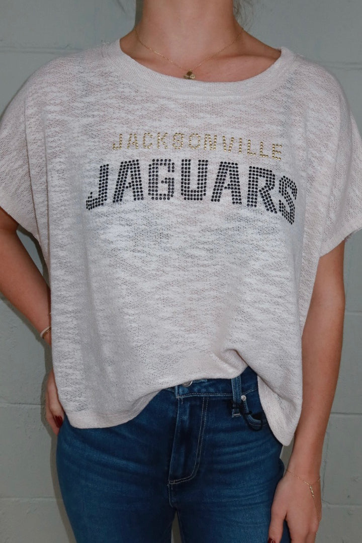 Jacksonville Jaguars Boxy Sweater Tee