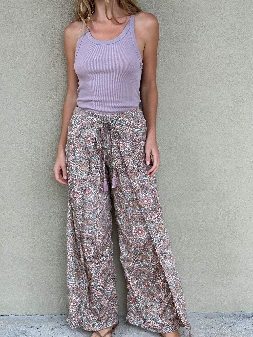 Faux Wrap Pant