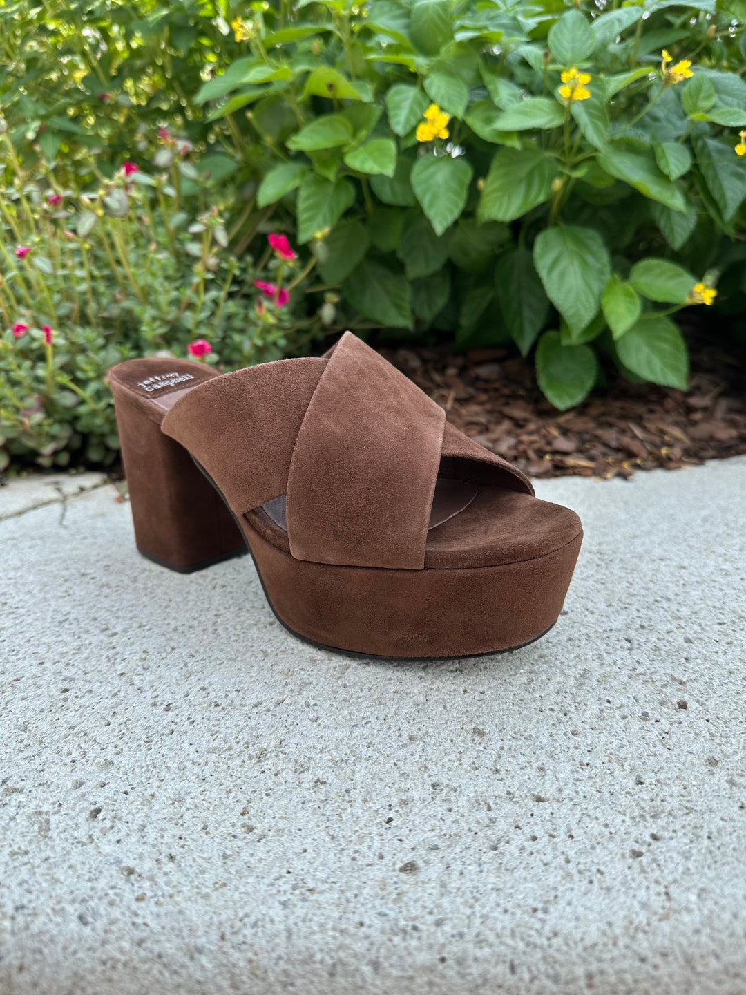 Coerce Platform Mule - Brown Suede