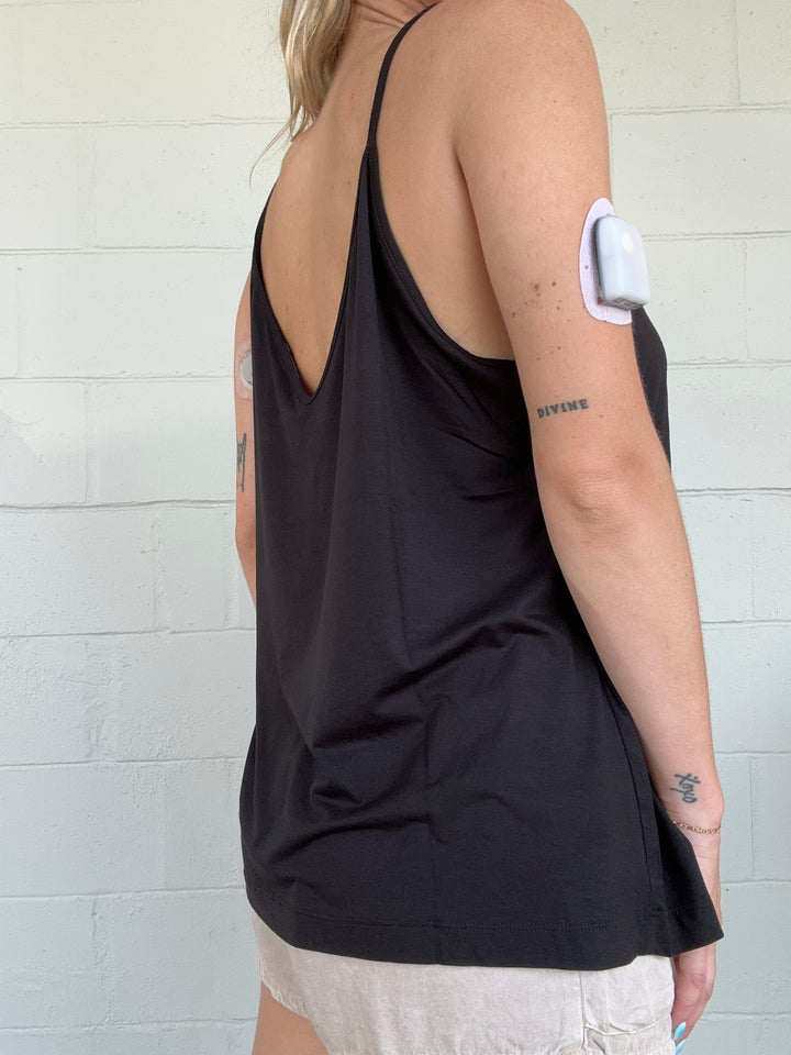 Black Modal Cami