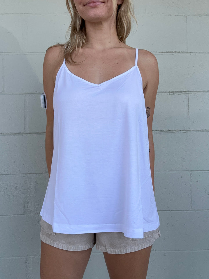 White Modal Cami