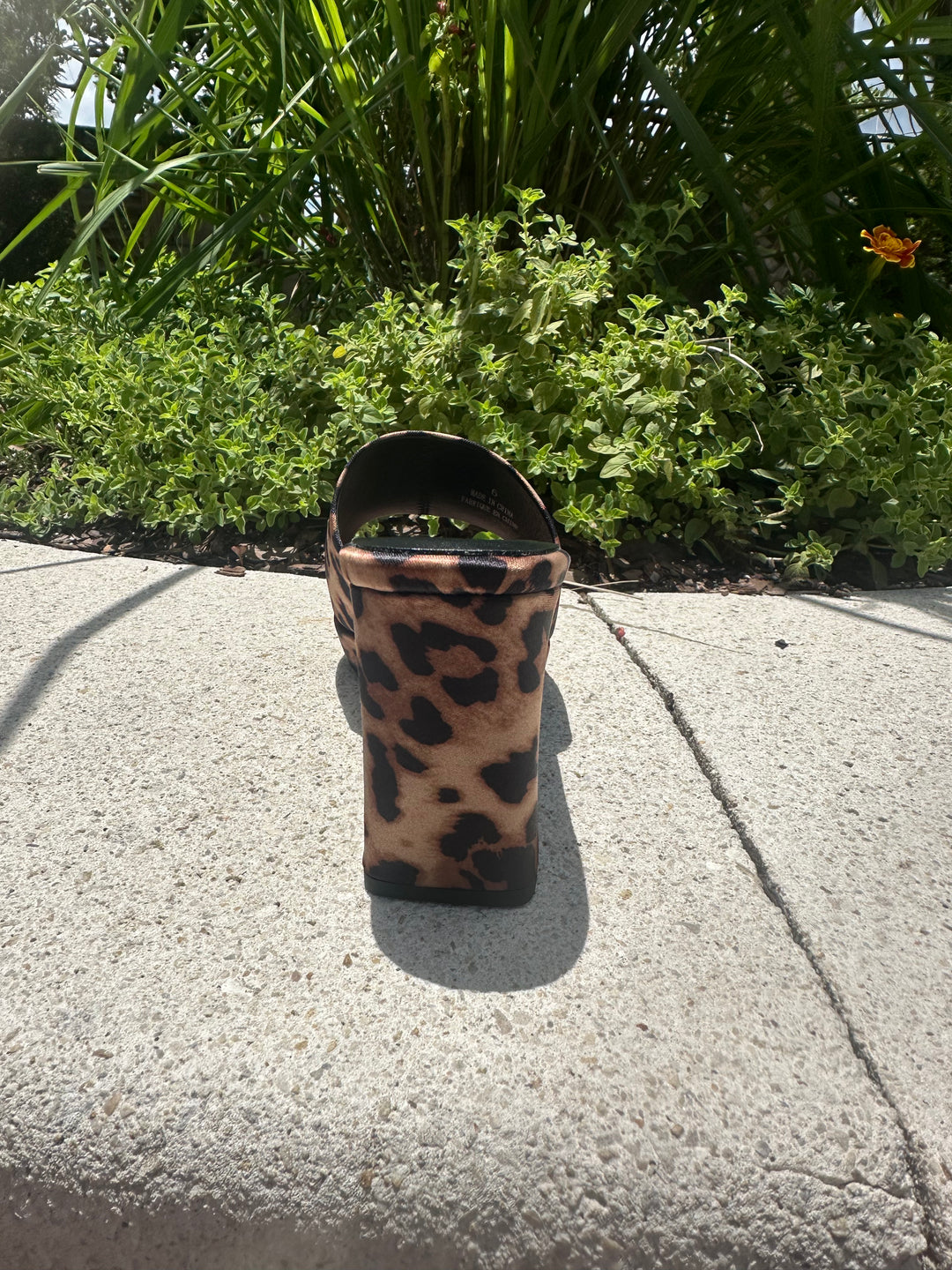 Dress-Code Heel - Beige Black Cheetah Satin