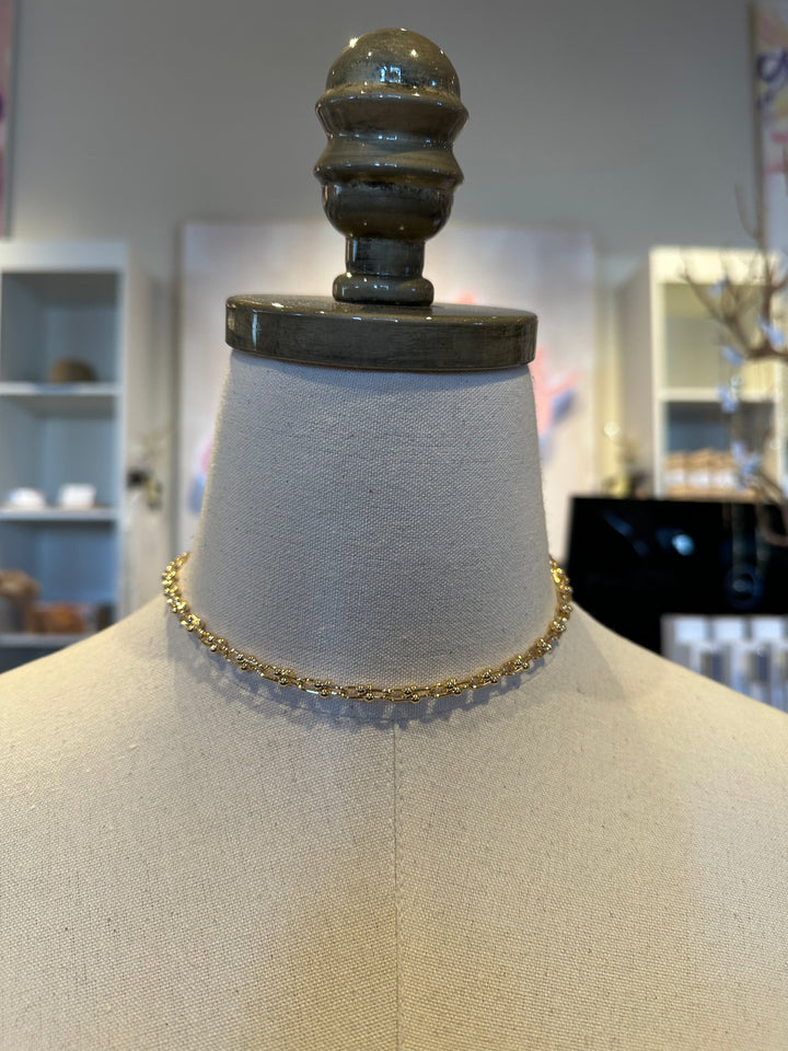 16" 3mm U Link Chain Necklace