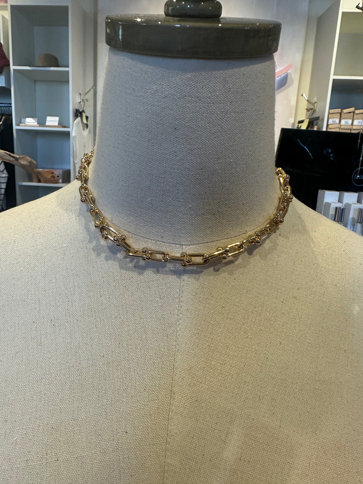 16" 6mm U Link Chain Necklace