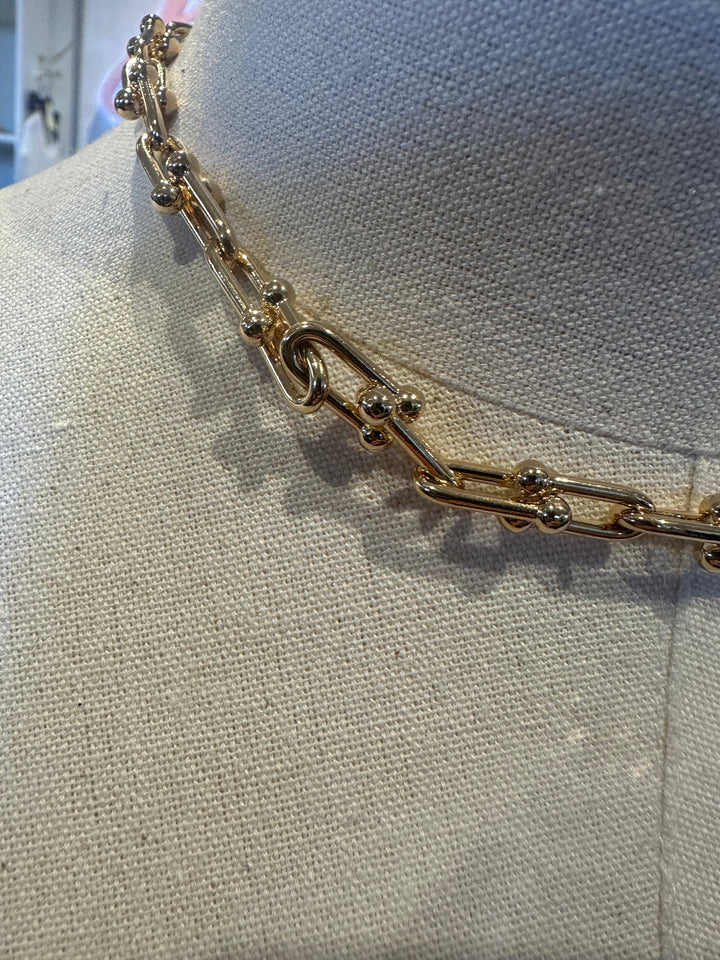16" 6mm U Link Chain Necklace
