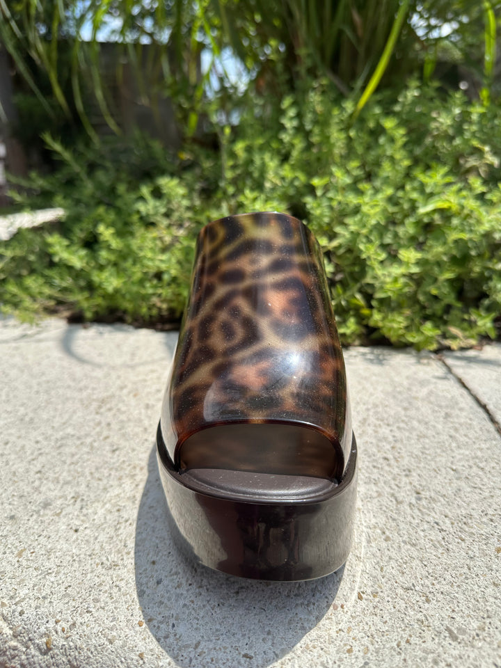 Melissa Mule Hype II - Black/Beige