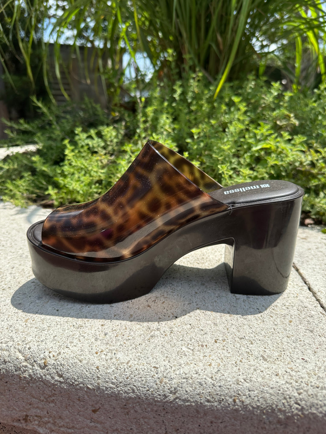 Melissa Mule Hype II - Black/Beige