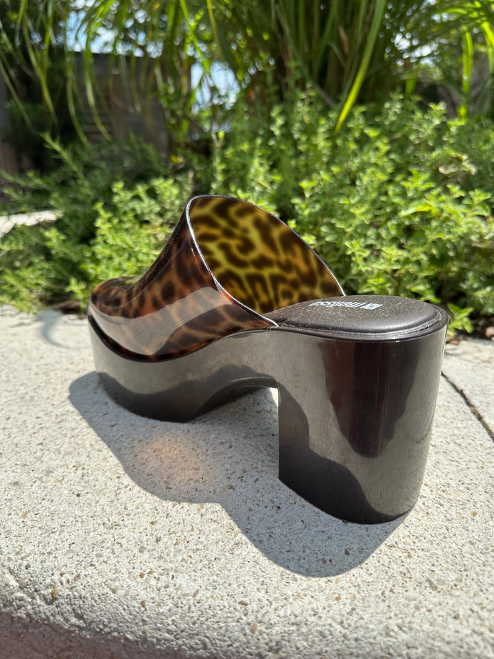Melissa Mule Hype II - Black/Beige