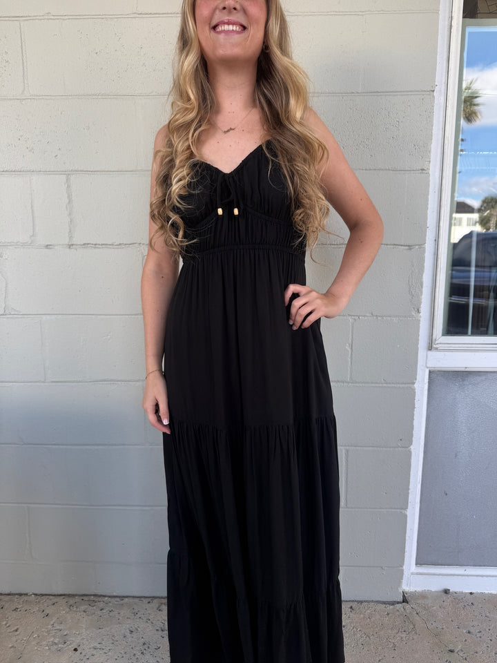 Zana Maxi Dress - Black