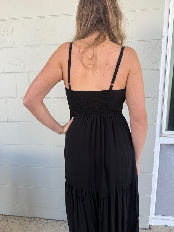 Zana Maxi Dress - Black