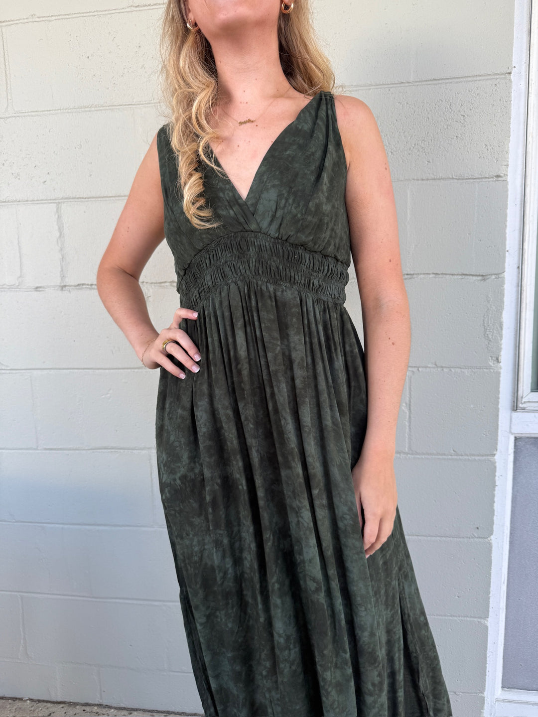 Rayna Maxi Dress - TD Hazy Sage