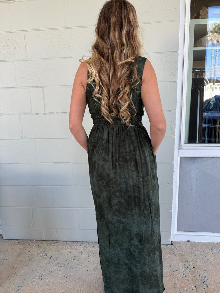 Rayna Maxi Dress - TD Hazy Sage