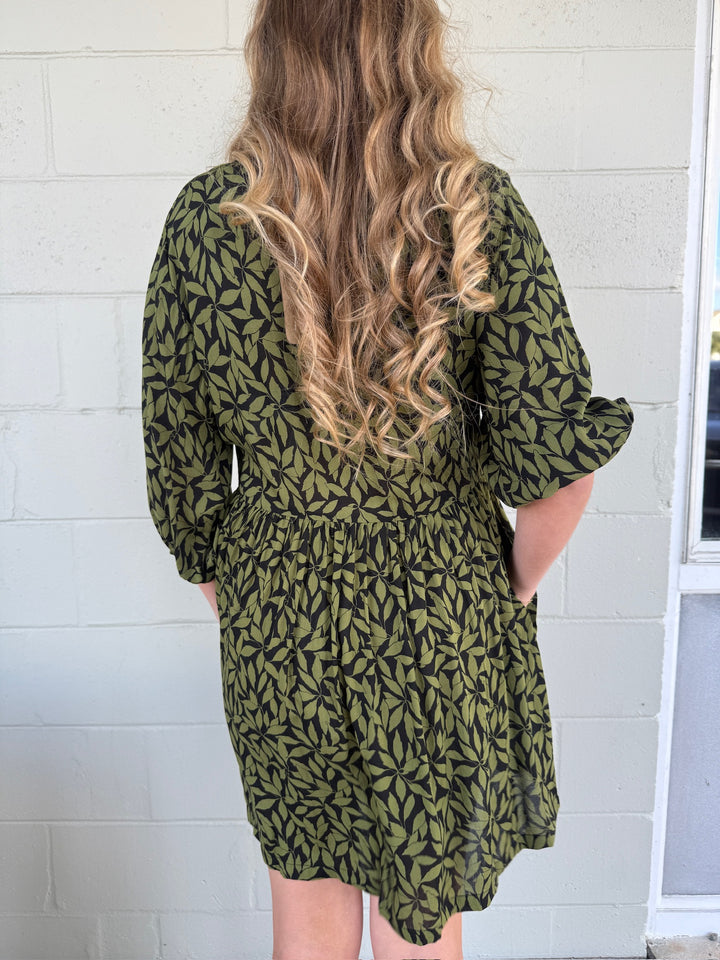 Nysa Dress - Petaline Black