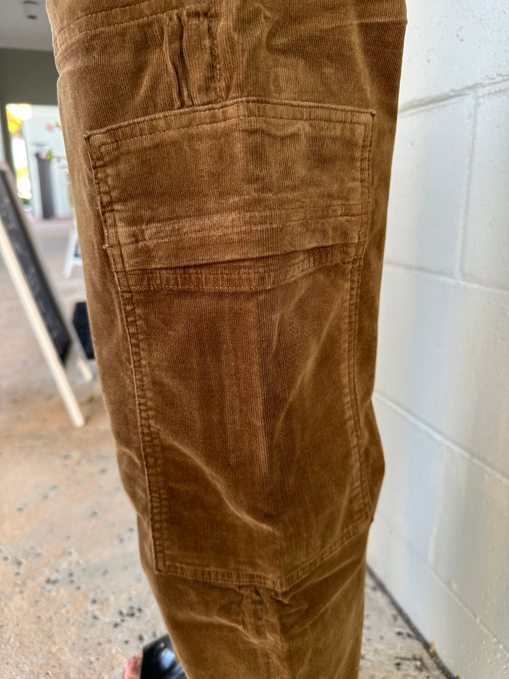 Corduroy Lyra Wide Leg Crop - Costes