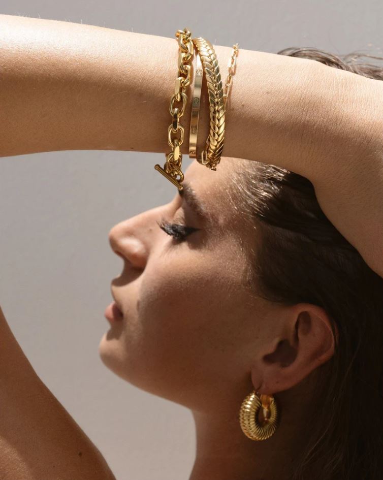 Lina Chain Cuff Bracelet