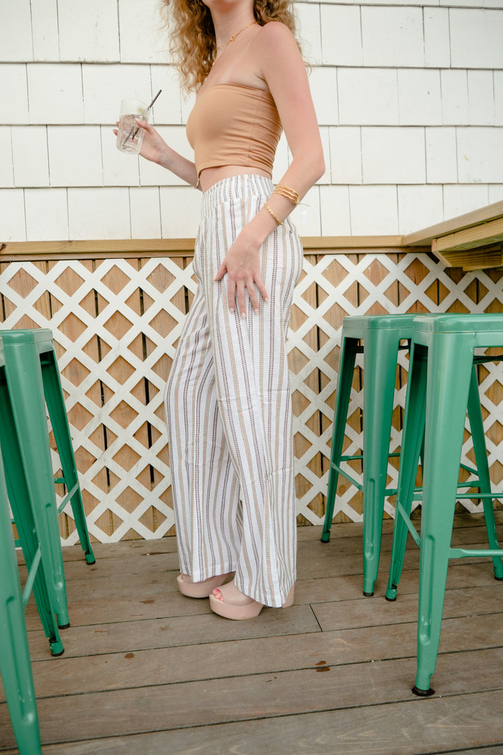 White Sita Wide Leg Pant