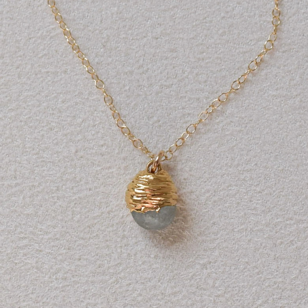 Spun Gold Necklace - 18"